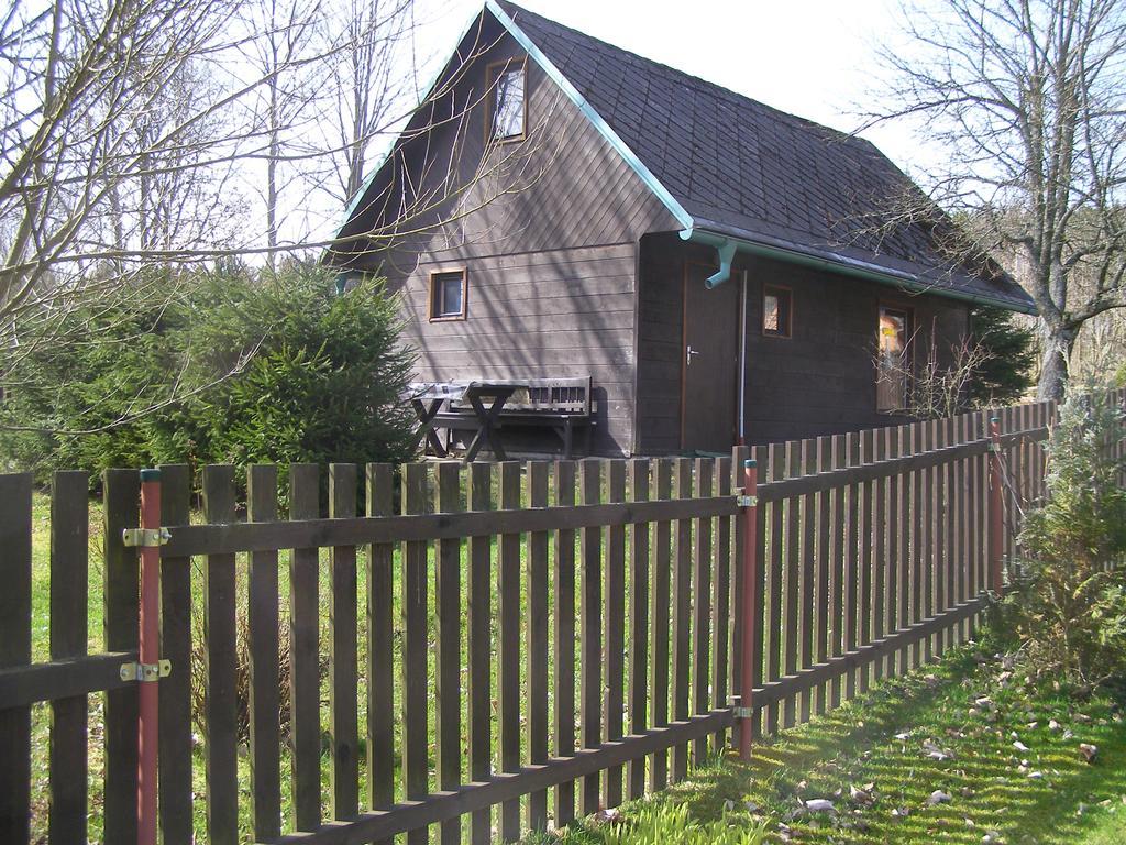 Chata Dvorečná Villa Loučovice Esterno foto