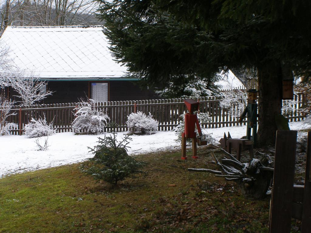 Chata Dvorečná Villa Loučovice Esterno foto